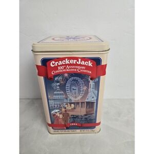 1893-1993 Cracker Jack 100th Anniversary Limited Edition EMPTY TIN COMMEMORATIVE